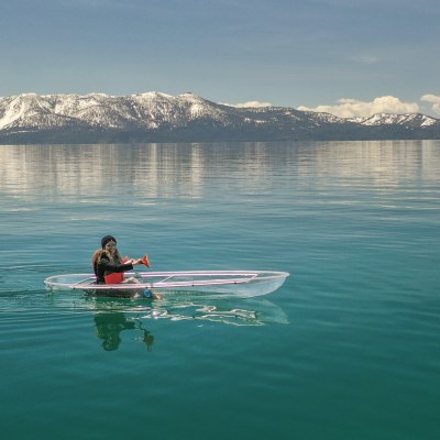 clear kayak best thing to do on Tahoe